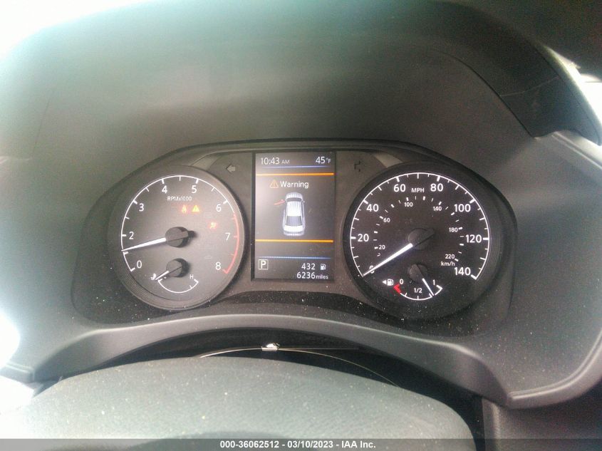 2022 NISSAN ALTIMA 2.5 S - 1N4BL4BV9NN411428