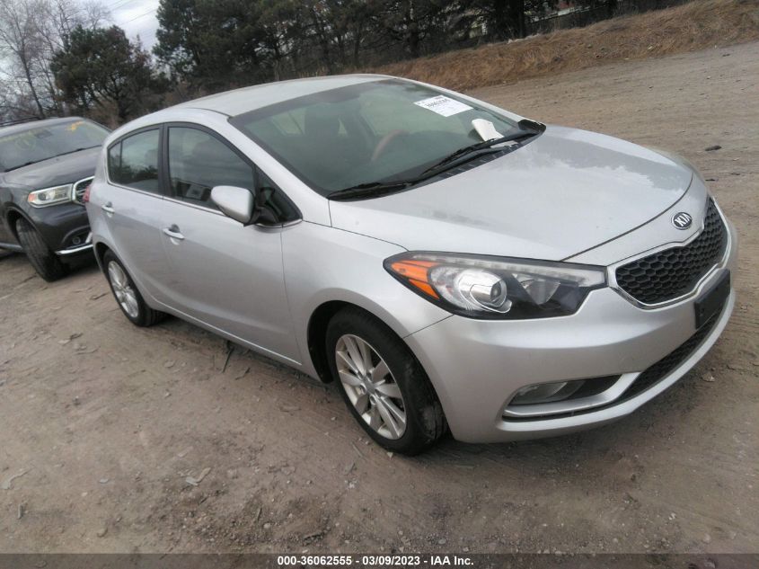 2014 KIA FORTE 5-DOOR EX - KNAFX5A85E5181322
