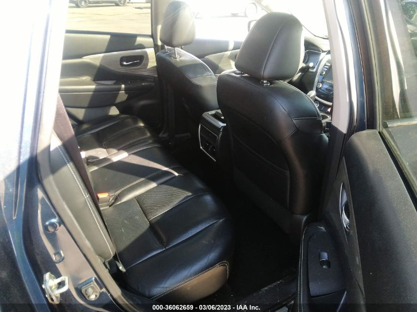 2015 NISSAN MURANO SL - 5N1AZ2MG9FN263009