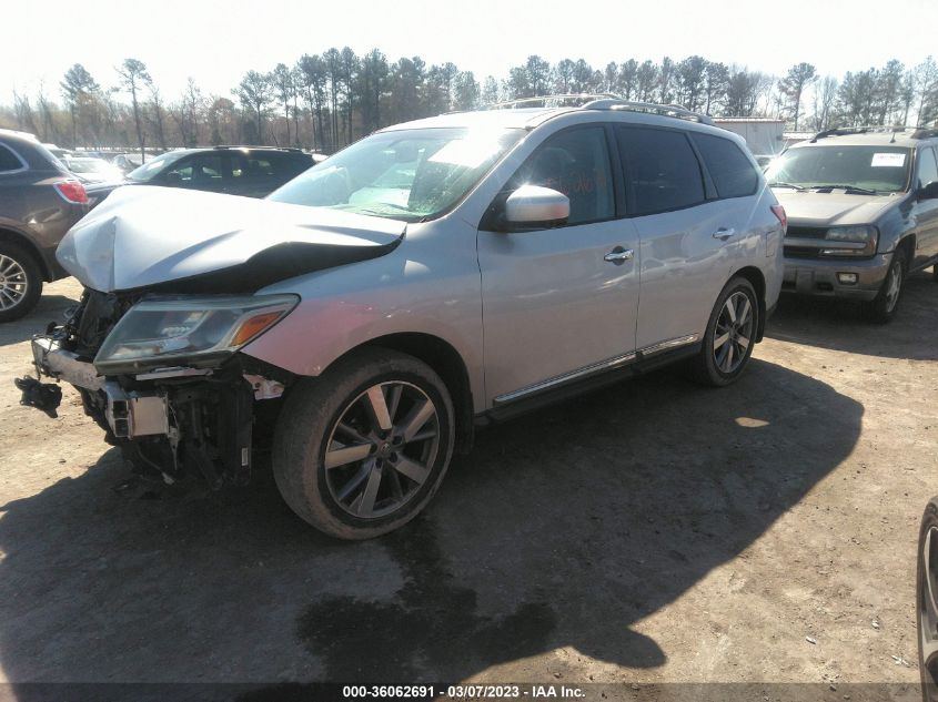 2013 NISSAN PATHFINDER PLATINUM - 5N1AR2MM8DC634692