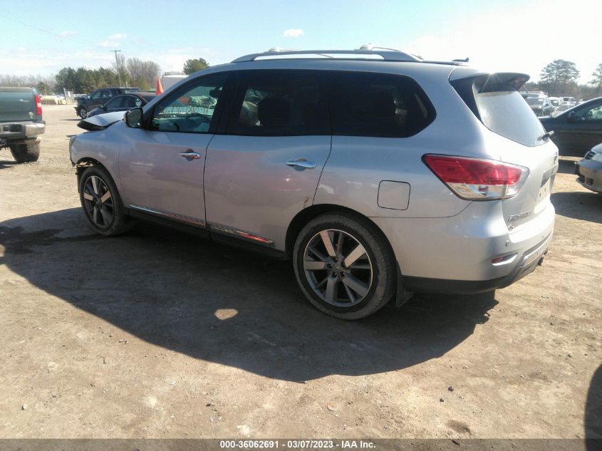 2013 NISSAN PATHFINDER PLATINUM - 5N1AR2MM8DC634692