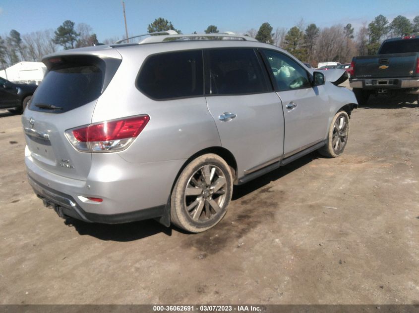 2013 NISSAN PATHFINDER PLATINUM - 5N1AR2MM8DC634692