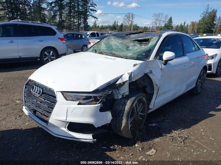 2017 AUDI A3 SEDAN PREMIUM - WAUAUGFF3H1046566