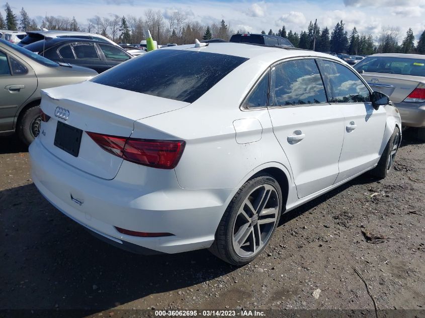 2017 AUDI A3 SEDAN PREMIUM - WAUAUGFF3H1046566