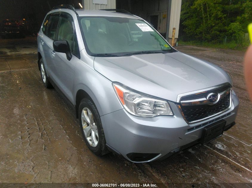 2015 SUBARU FORESTER 2.5I - JF2SJABC6FH422806