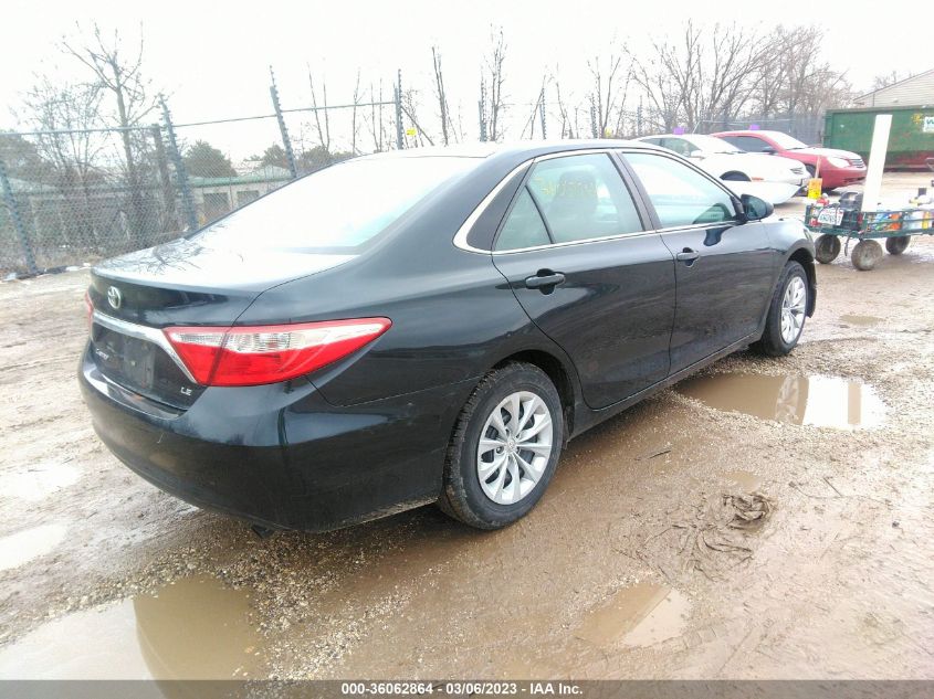 2015 TOYOTA CAMRY XLE/SE/LE/XSE - 4T4BF1FKXFR484493