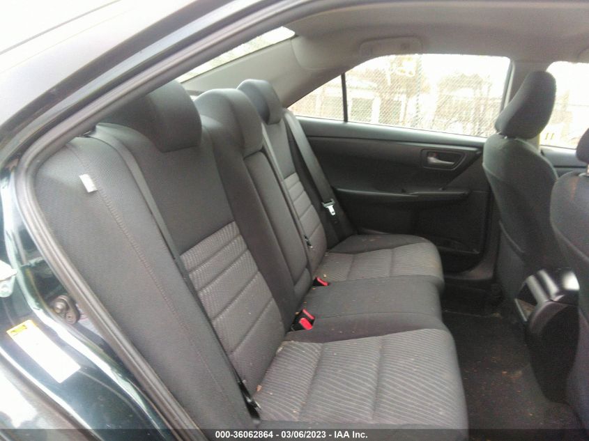 2015 TOYOTA CAMRY XLE/SE/LE/XSE - 4T4BF1FKXFR484493