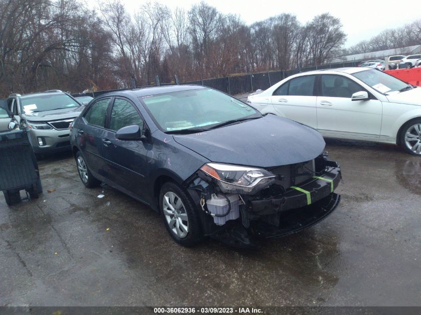 2016 TOYOTA COROLLA L/LE/S/S PLUS/LE PLUS - 2T1BURHE5GC583974