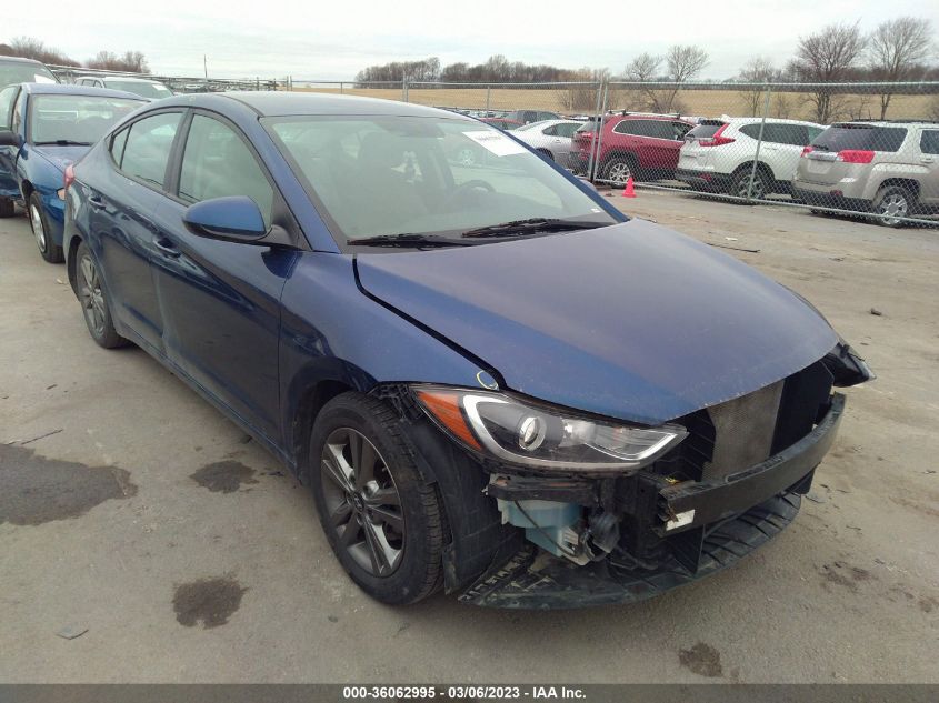 2018 HYUNDAI ELANTRA SEL - 5NPD84LF7JH224632