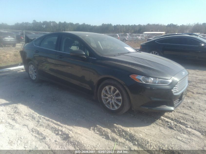 2015 FORD FUSION S - 3FA6P0G74FR273756