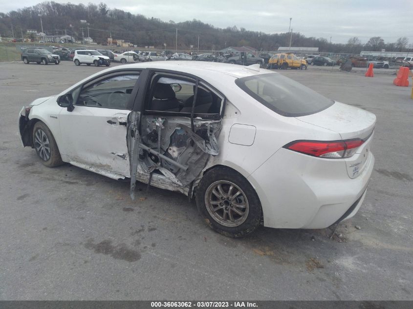 2020 TOYOTA COROLLA HYBRID LE - JTDEBRBE2LJ016924