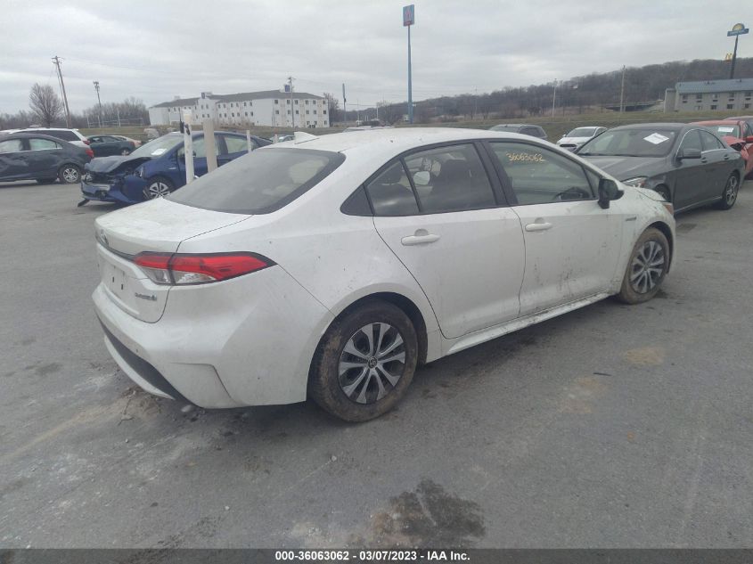 2020 TOYOTA COROLLA HYBRID LE - JTDEBRBE2LJ016924