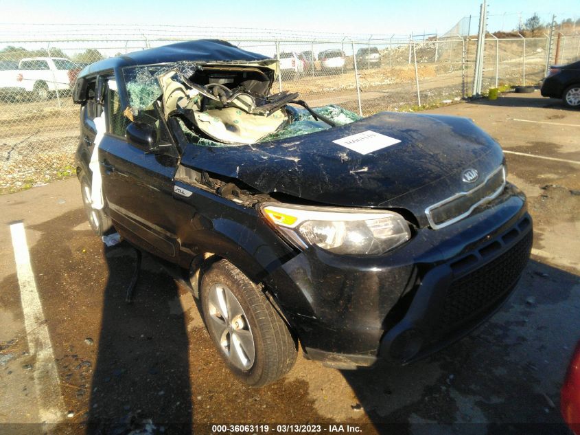 2015 KIA SOUL BASE - KNDJN2A26F7204710