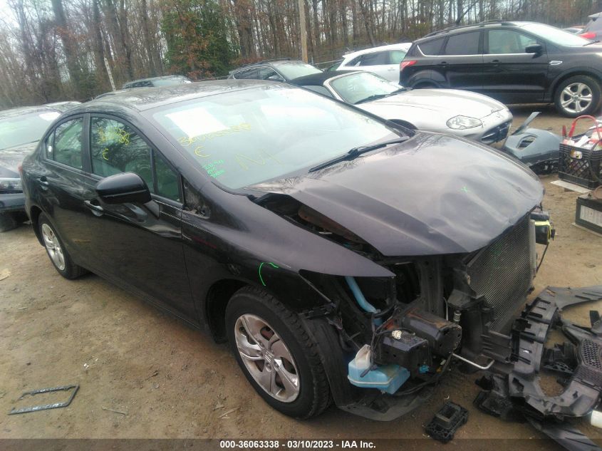 2014 HONDA CIVIC SEDAN LX - 19XFB2F57EE220687