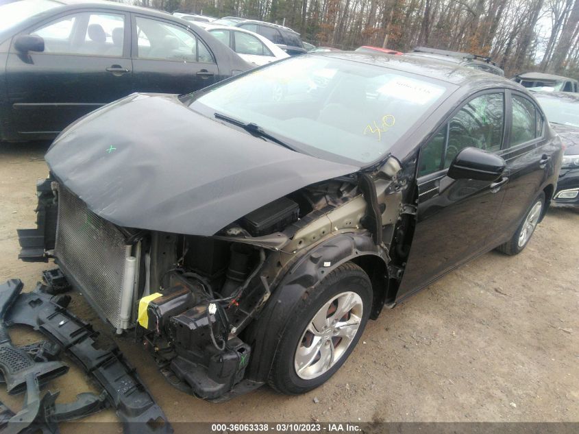 2014 HONDA CIVIC SEDAN LX - 19XFB2F57EE220687