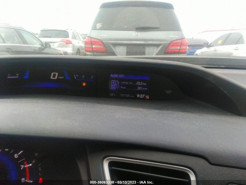 2014 HONDA CIVIC SEDAN LX - 19XFB2F57EE220687