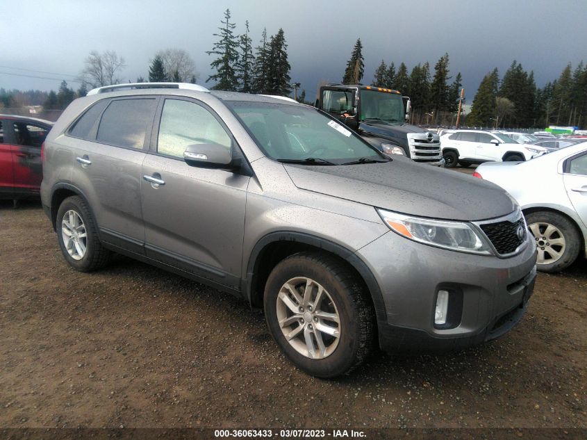 2015 KIA SORENTO LX - 5XYKT4A66FG599547