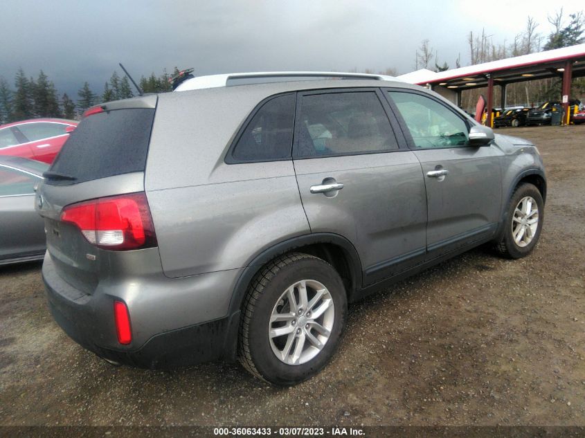 2015 KIA SORENTO LX - 5XYKT4A66FG599547