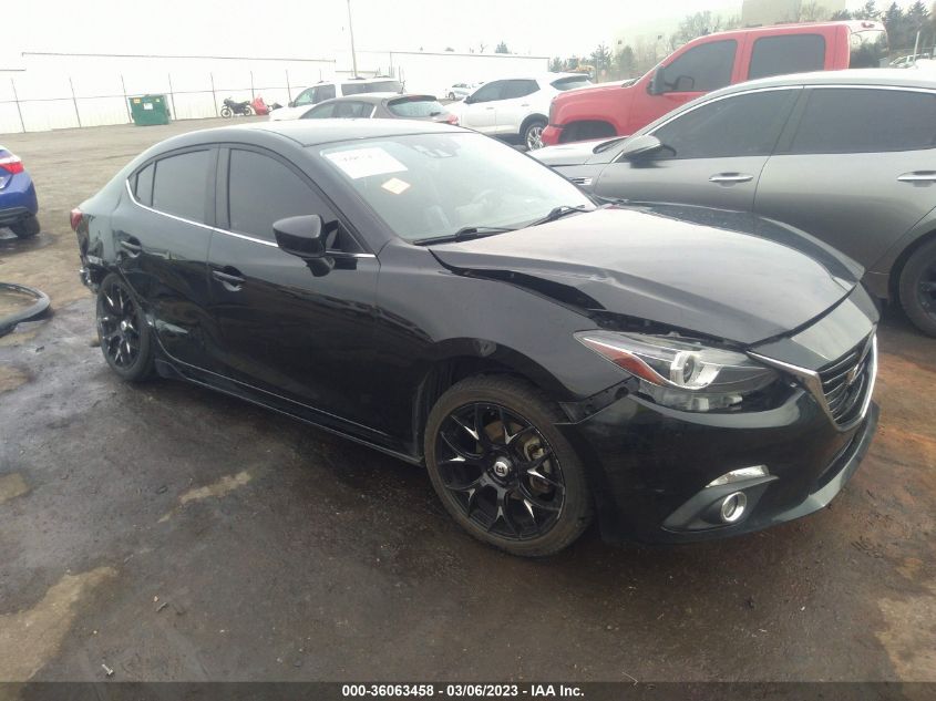 2014 MAZDA MAZDA3 S GRAND TOURING - JM1BM1W34E1125198