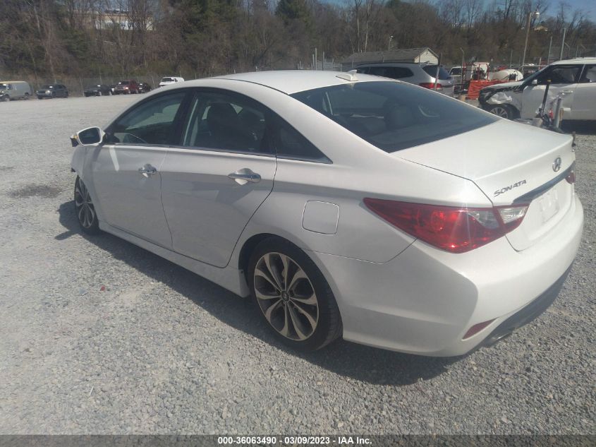 2014 HYUNDAI SONATA LIMITED - 5NPEC4AB6EH854375