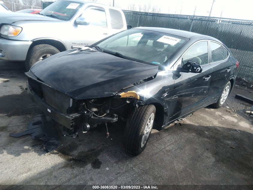VIN KMHD74LF3HU200651 2017 HYUNDAI ELANTRA SE