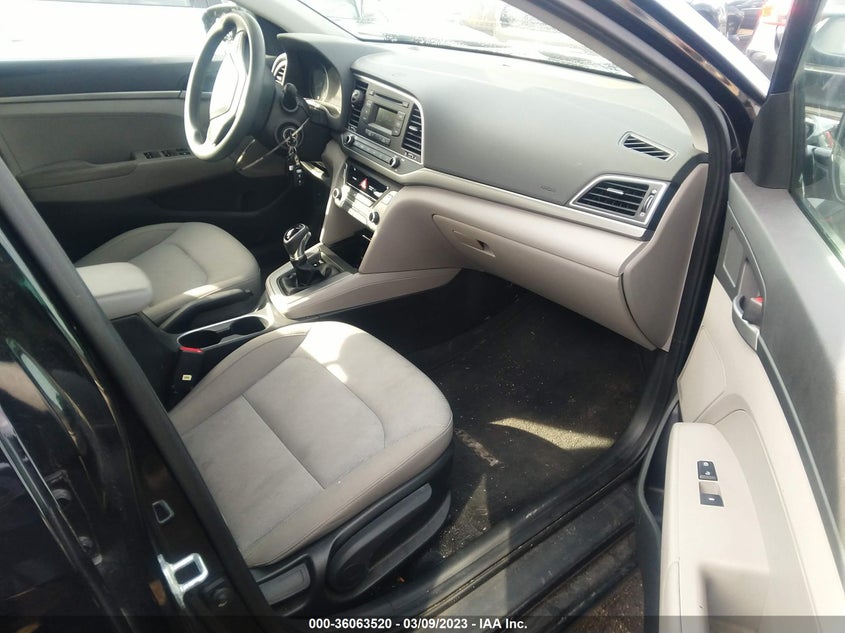 VIN KMHD74LF3HU200651 2017 HYUNDAI ELANTRA SE
