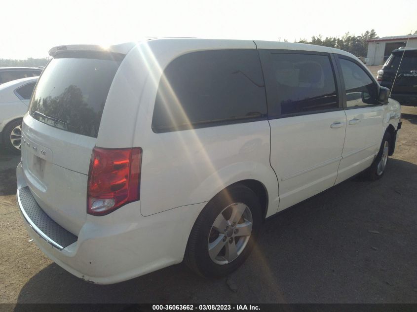 2013 DODGE GRAND CARAVAN SE - 2C4RDGBG8DR600663
