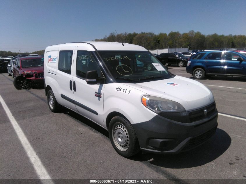 2016 RAM PROMASTER CITY CARGO VAN TRADESMAN - ZFBERFATXG6C76349