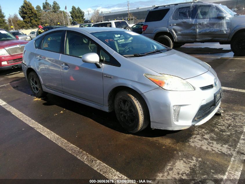 2013 TOYOTA PRIUS ONE/TWO/THREE/FOUR/FIVE - JTDKN3DU5D5674792