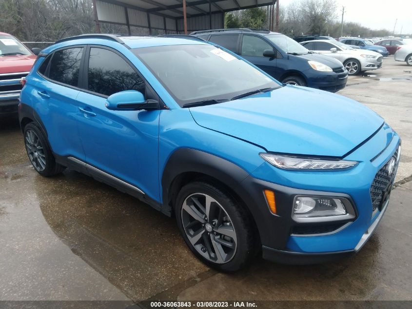 2021 HYUNDAI KONA LIMITED - KM8K33A58MU637742