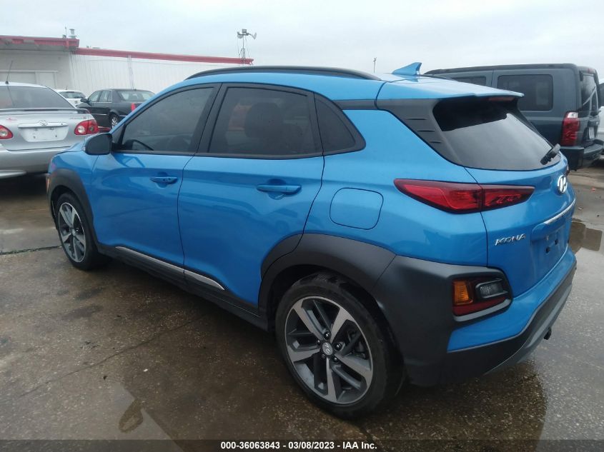 2021 HYUNDAI KONA LIMITED - KM8K33A58MU637742