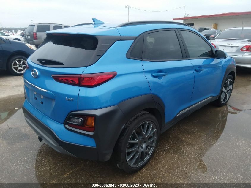 2021 HYUNDAI KONA LIMITED - KM8K33A58MU637742