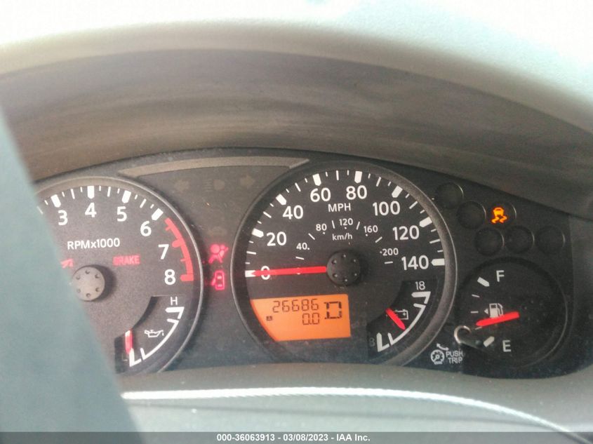 2017 NISSAN FRONTIER SV V6 - 1N6DD0ER7HN711526
