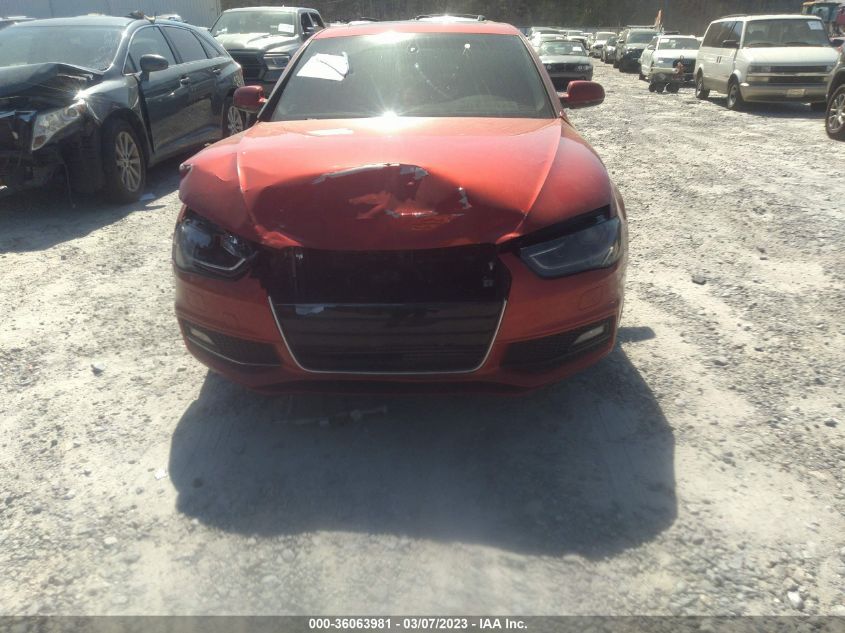 2014 AUDI A4 PREMIUM PLUS - WAUFFAFL7EN045329