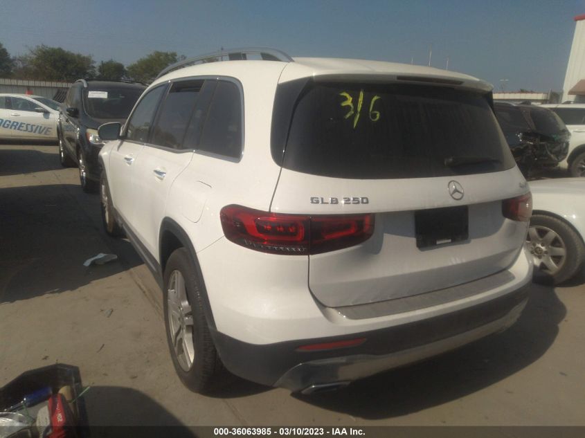 2020 MERCEDES-BENZ GLB GLB 250 - W1N4M4HB0LW025591