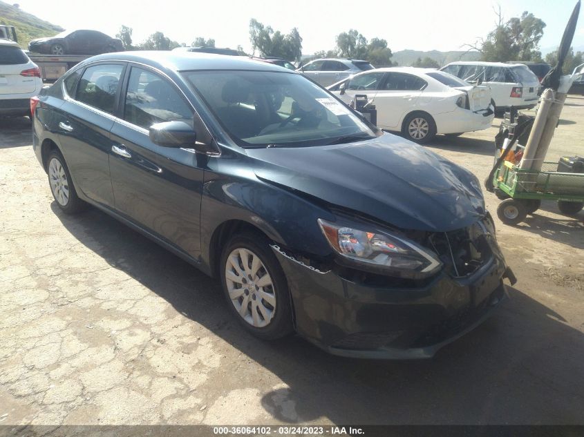 2017 NISSAN SENTRA SV - 3N1AB7APXHY346886