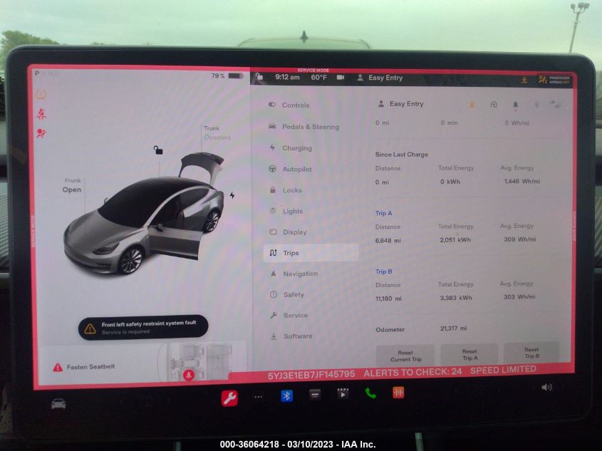 2018 TESLA MODEL 3 LONG RANGE - 5YJ3E1EB7JF145795