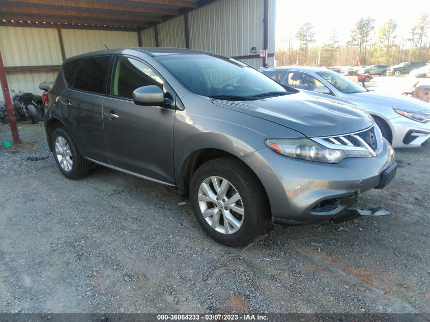 2014 NISSAN MURANO S - JN8AZ1MW6EW521974