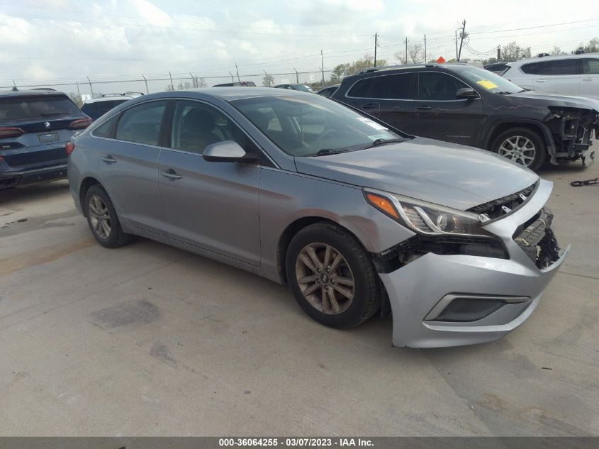 2016 HYUNDAI SONATA 2.4L SE - 5NPE24AF9GH275714