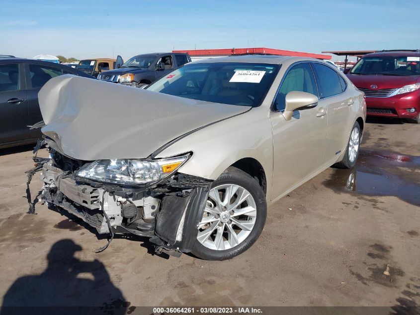 2013 LEXUS ES 300H HYBRID JTHBW1GG5D2026280