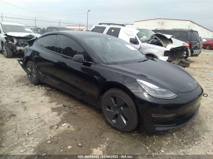 2022 TESLA MODEL 3 LONG RANGE - 5YJ3E1EB6NF122093