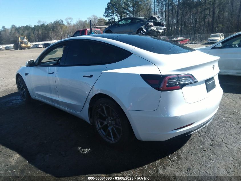 2021 TESLA MODEL 3 STANDARD RANGE PLUS - 5YJ3E1EA4MF976912