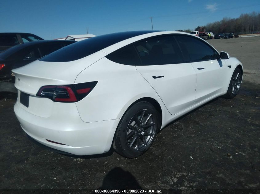 2021 TESLA MODEL 3 STANDARD RANGE PLUS - 5YJ3E1EA4MF976912