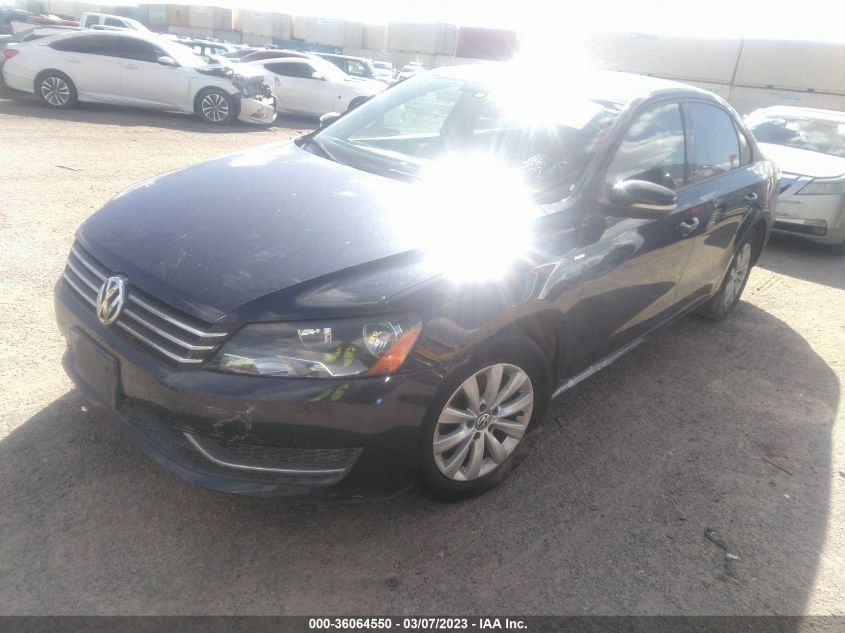 2015 VOLKSWAGEN PASSAT 1.8T WOLFSBURG ED - 1VWAT7A33FC082842