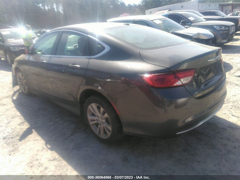 2015 CHRYSLER 200 LIMITED - 1C3CCCAB0FN590707