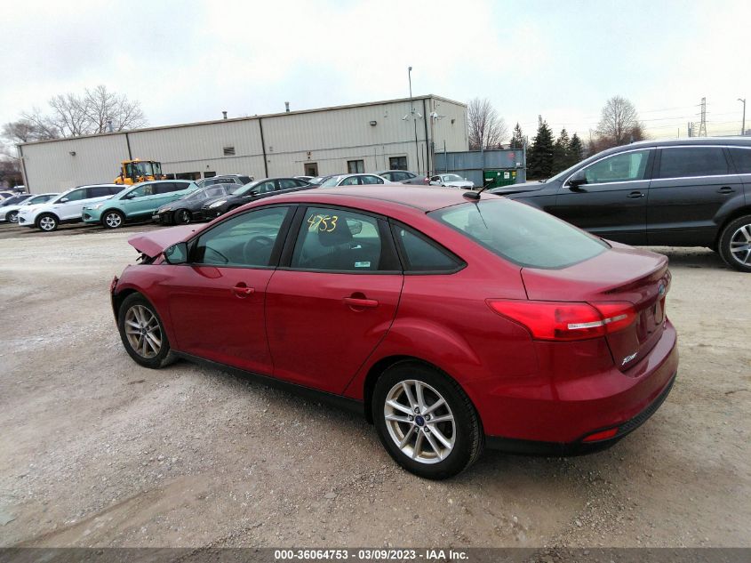 2016 FORD FOCUS SE - 1FADP3F25GL394021