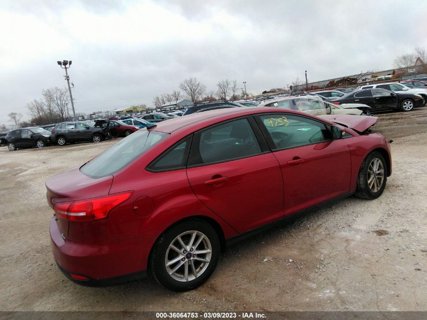 2016 FORD FOCUS SE - 1FADP3F25GL394021