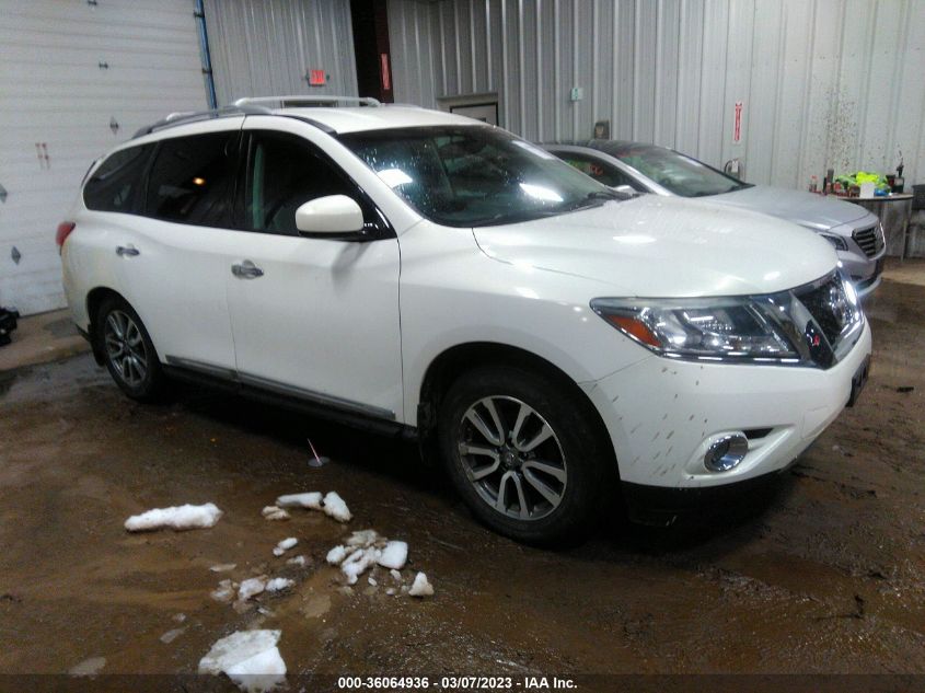 2014 NISSAN PATHFINDER SL - 5N1AR2MM8EC646536