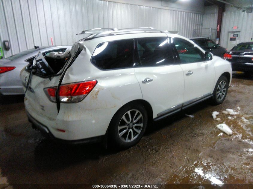2014 NISSAN PATHFINDER SL - 5N1AR2MM8EC646536