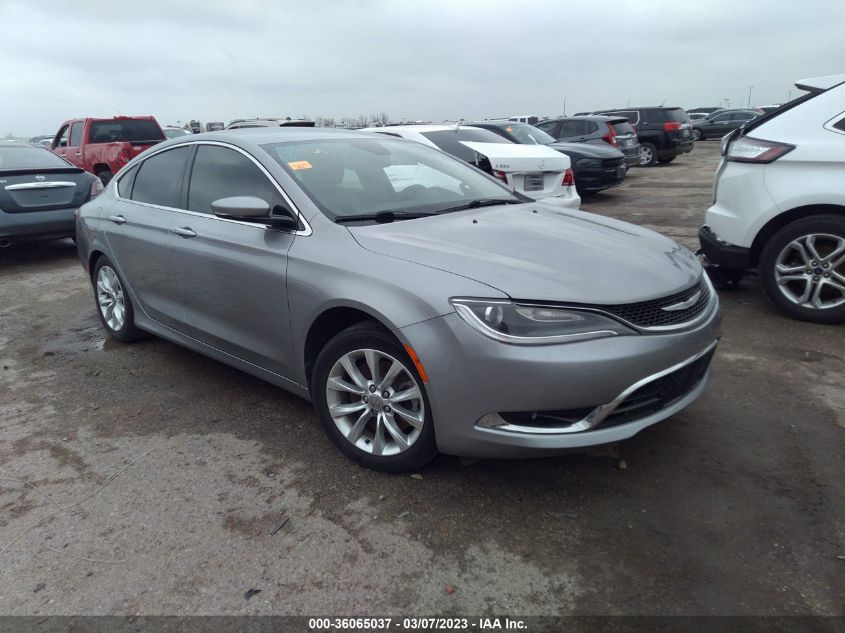 2015 CHRYSLER 200 C - 1C3CCCCG1FN549155